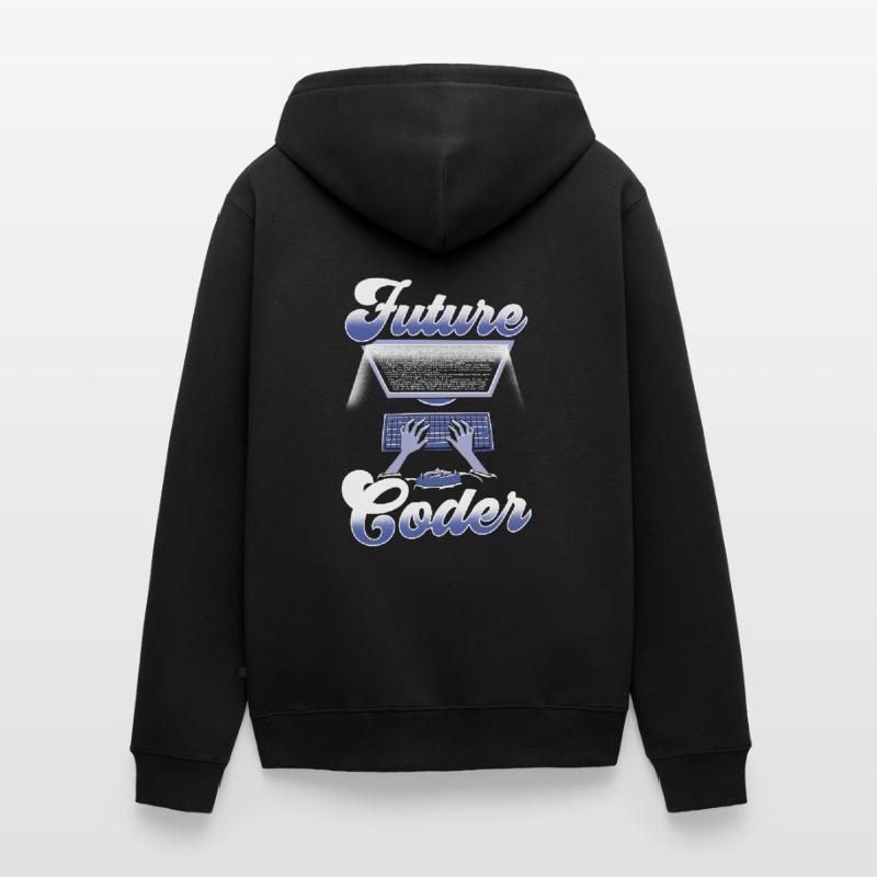 Codage du futur codeur de code Veste à capuche bio Premium Unisexe
