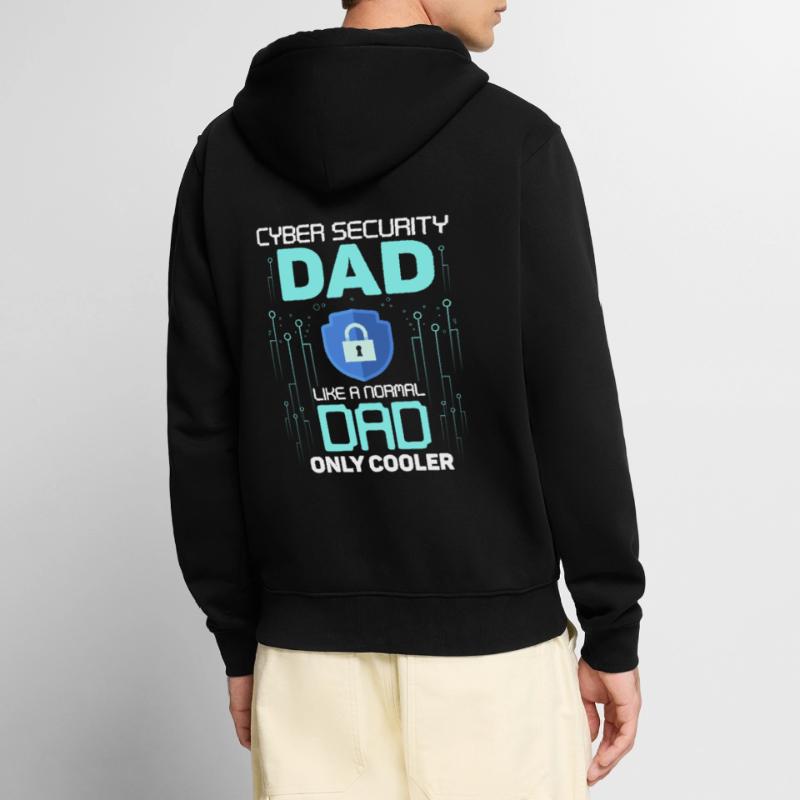 Funny IT Programmer Design Unisex Premium Organic Zip Hoodie