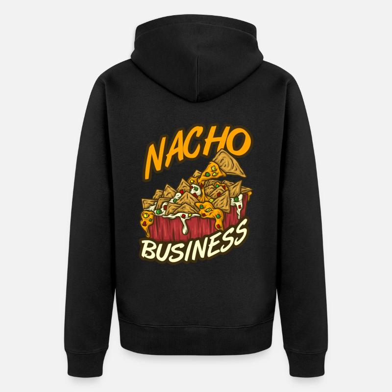 Nachos - Veste à capuche bio Premium Unisexe - noir