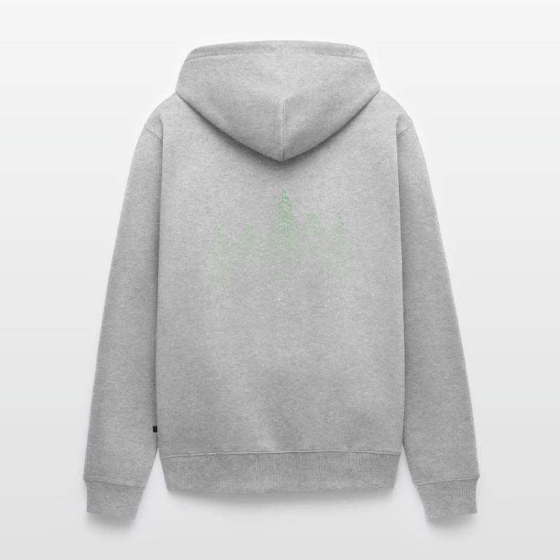 Binary City Informatiker Hack Coder Unisex Premium Bio Zip Hoodie