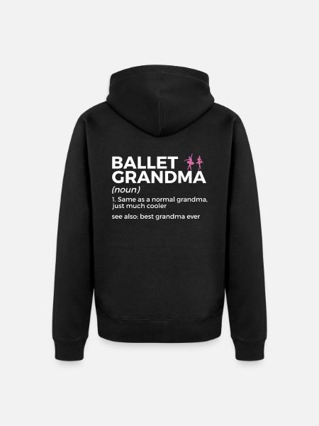 Danse classique - Veste à capuche bio Premium Unisexe - noir