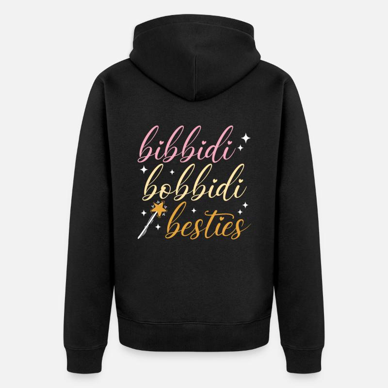 Bibbidi Bobbidi Bêtes - Veste à capuche bio Premium Unisexe - noir