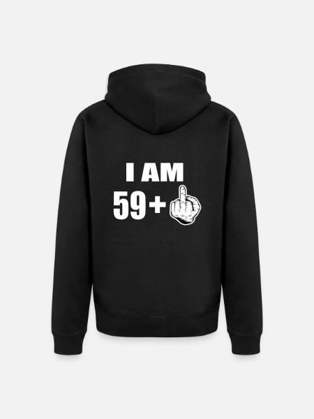 60 Geburtstag - Ekologisk premiumluvjack unisex - svart