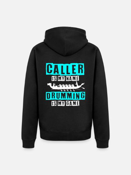 Drachenbootrennen, Drachenboote, Bleischlag - Unisex Premium Bio Zip Hoodie - Schwarz