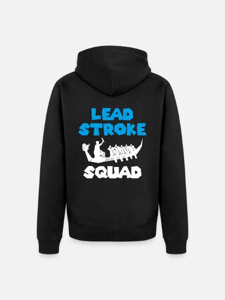 Drachenbootrennen, Drachenboote, Bleischlag - Unisex Premium Bio Zip Hoodie - Schwarz