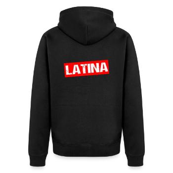Latina Original Chicano Hispaniques Latino Mexique - Veste à capuche bio Premium Unisexe - noir - Dos - Nico (187cm)