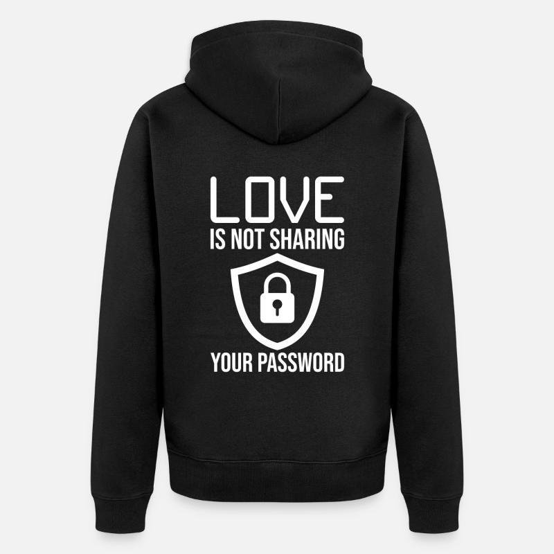 Cybersécurité Sécurité informatique Cybersécurité - Veste à capuche bio Premium Unisexe - noir