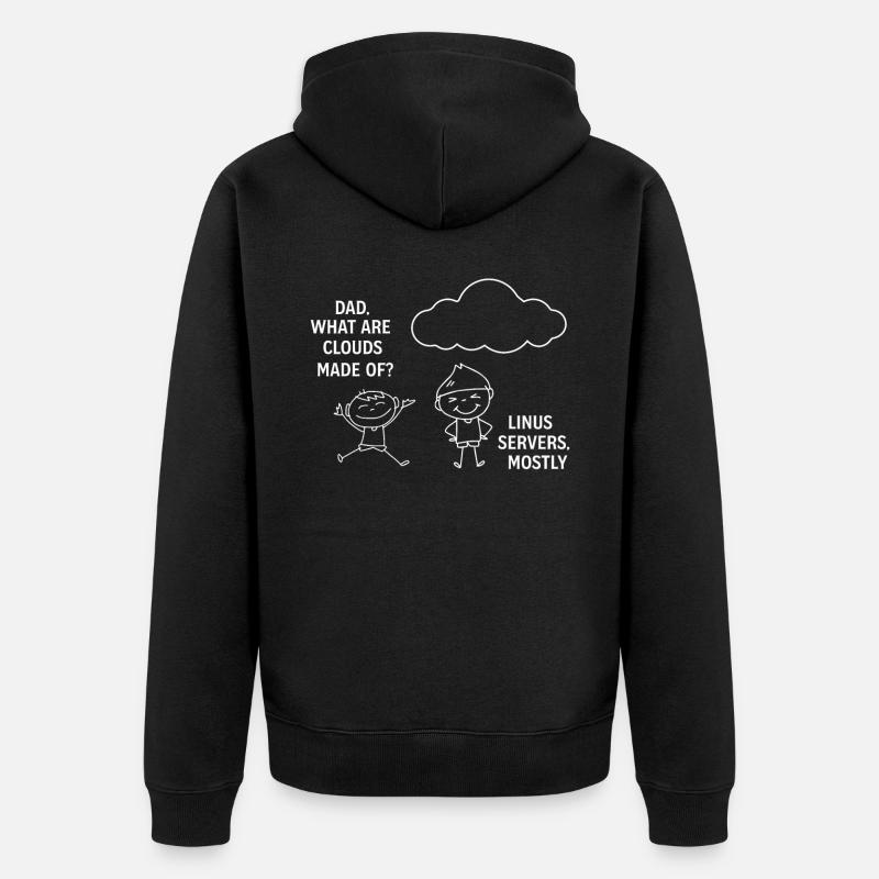 Programming Software Developer Computer Engineer - Unisex Premium Organic Zip Hoodie - black