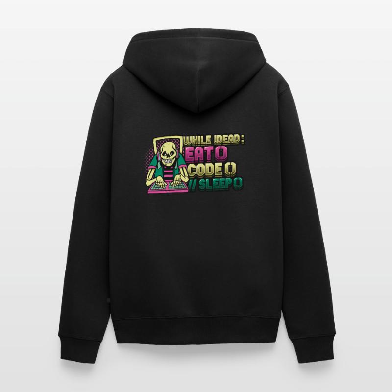 Programmierer,Computerprogrammierer,Witz Unisex Premium Bio Zip Hoodie