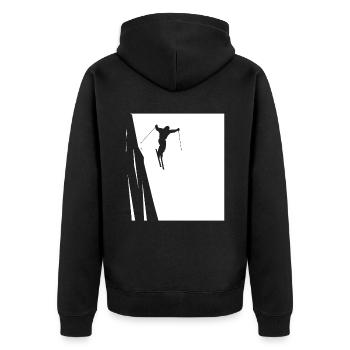 Ski - (14) - Veste à capuche bio Premium Unisexe - noir - Dos - Nico (187cm)