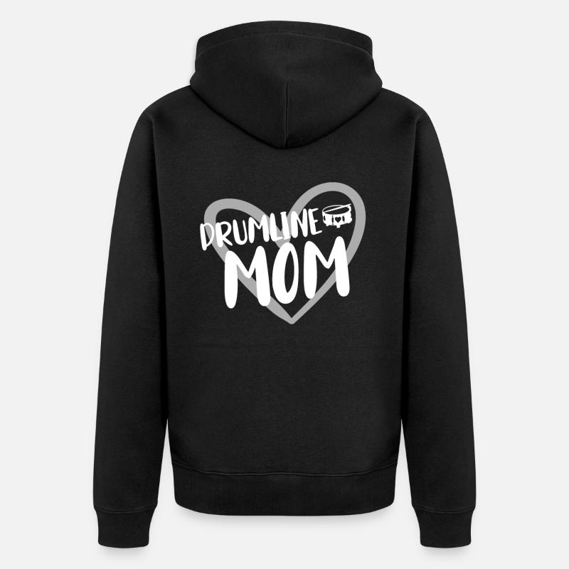 Drumline Drum Cadeau - Veste à capuche bio Premium Unisexe - noir