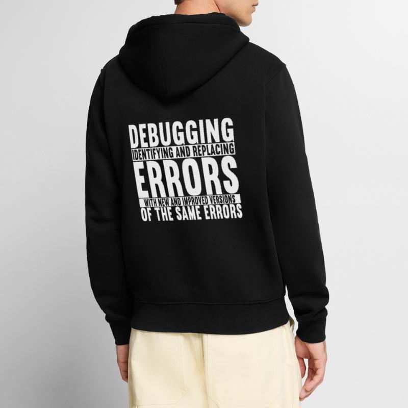 Programmierer Informatiker Unisex Premium Bio Zip Hoodie