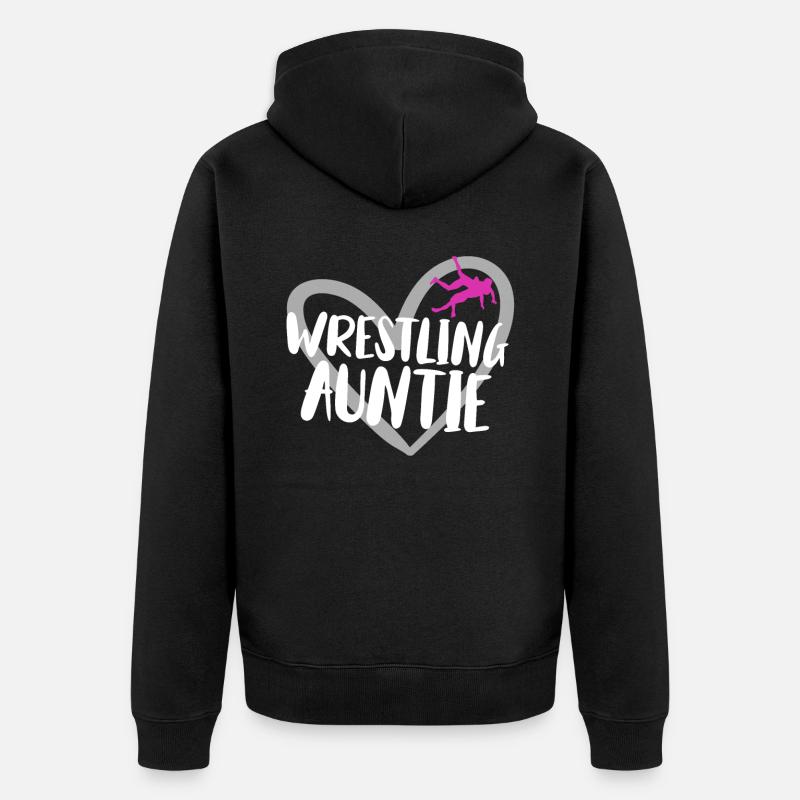 Lutte - Veste à capuche bio Premium Unisexe - noir