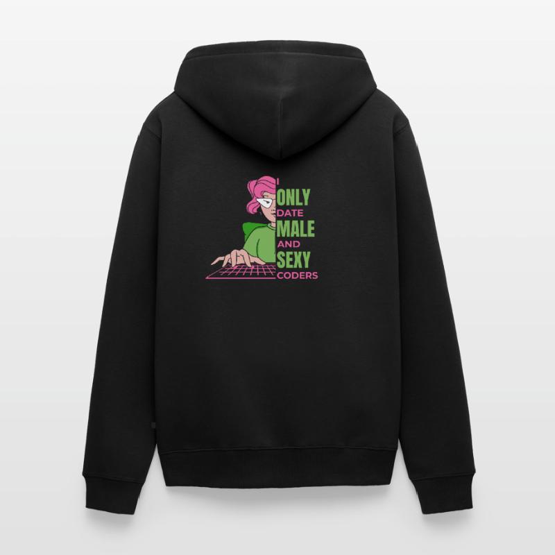 Developer Coder Programmer Humor Unisex Premium Organic Zip Hoodie