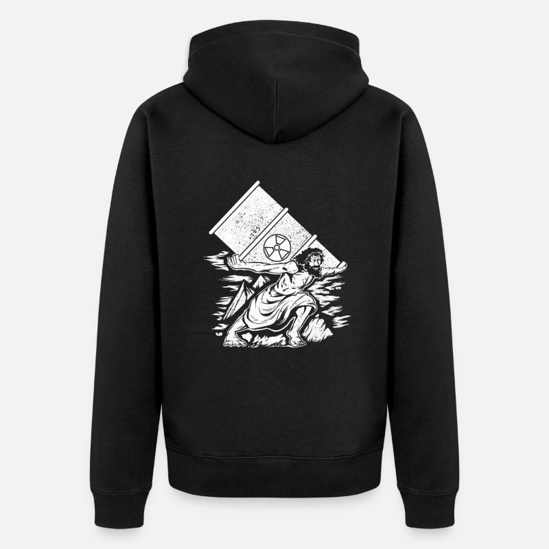 Nuclear Engineers - Nuclear Engineer - Unisex Premium Organic Zip Hoodie - black