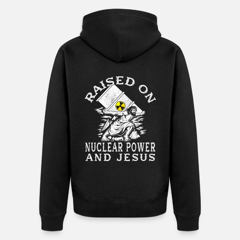 Nuclear Engineers - Nuclear Engineer - Unisex Premium Organic Zip Hoodie - black