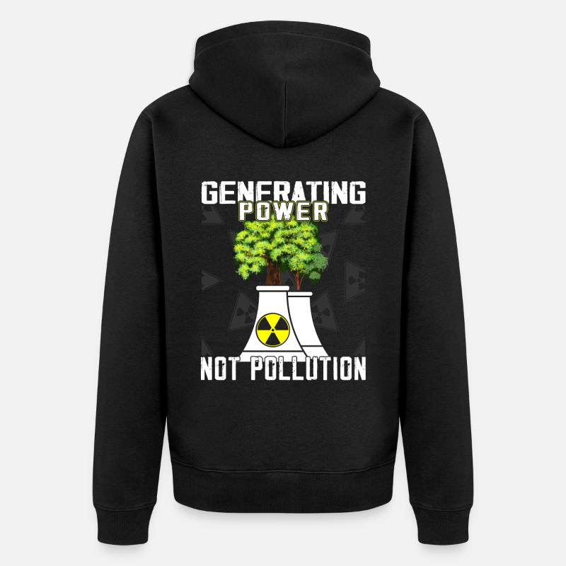 Nuclear Engineers - Nuclear Engineer - Unisex Premium Organic Zip Hoodie - black