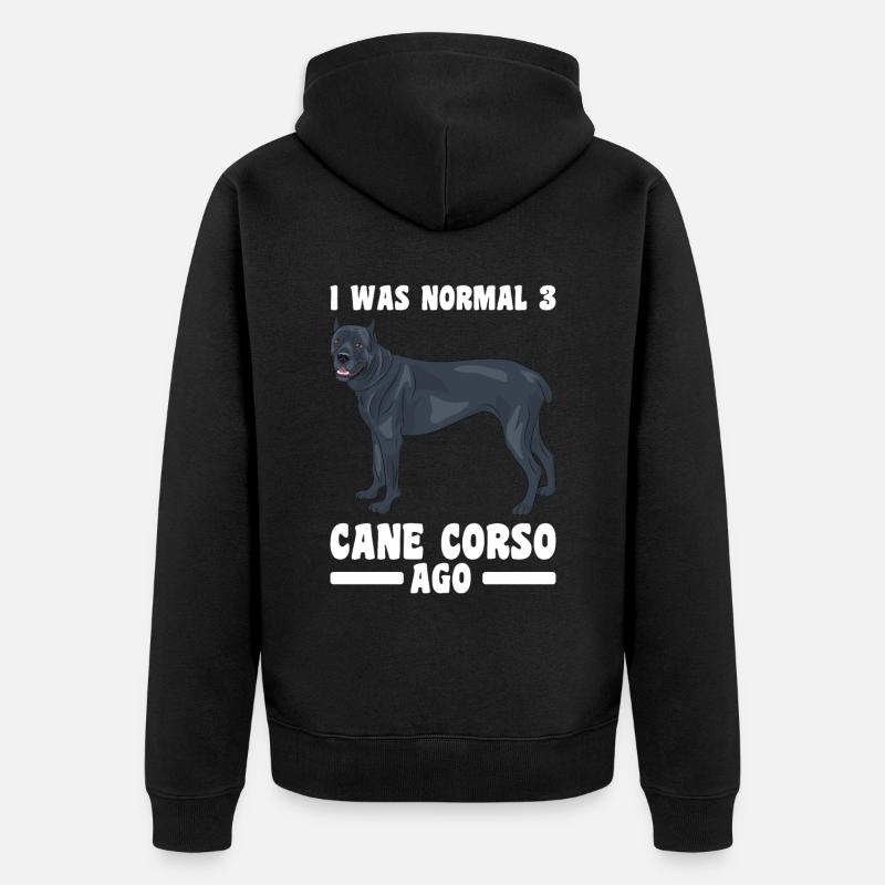 Cane corso - Veste à capuche bio Premium Unisexe - noir