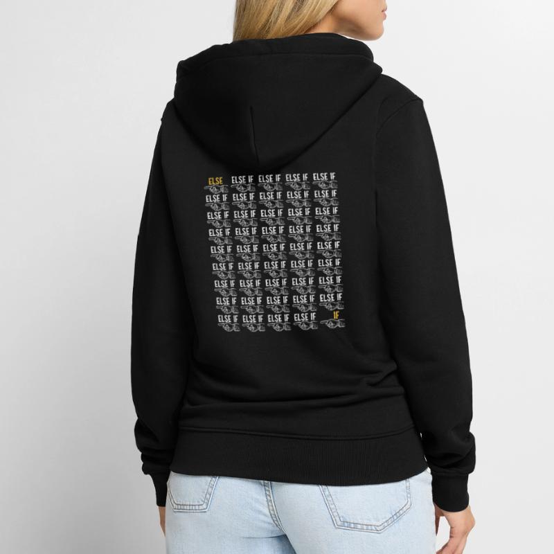Programmierer Informatiker Unisex Premium Bio Zip Hoodie