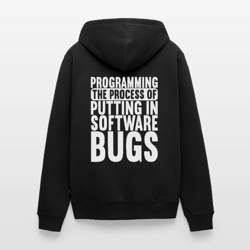 Programmierer Informatiker Unisex Premium Bio Zip Hoodie