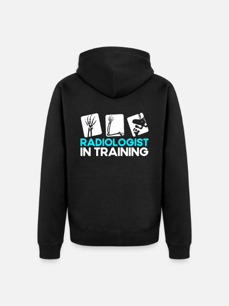 Radiology Radiologist Radiology Technician - Unisex Premium Organic Zip Hoodie - black
