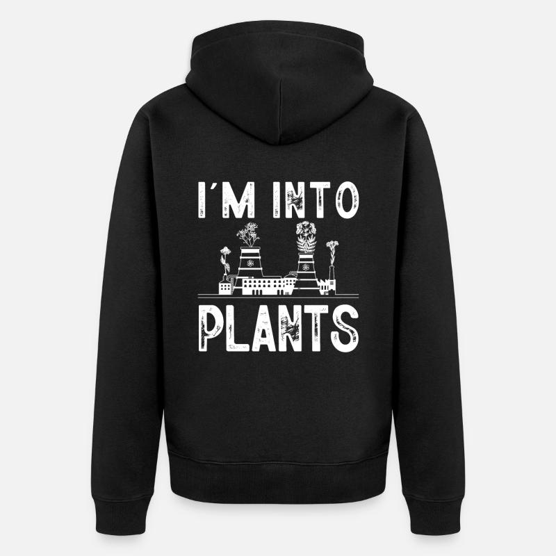 Nuclear Engineer, Nuclear Science, Science - Unisex Premium Organic Zip Hoodie - black