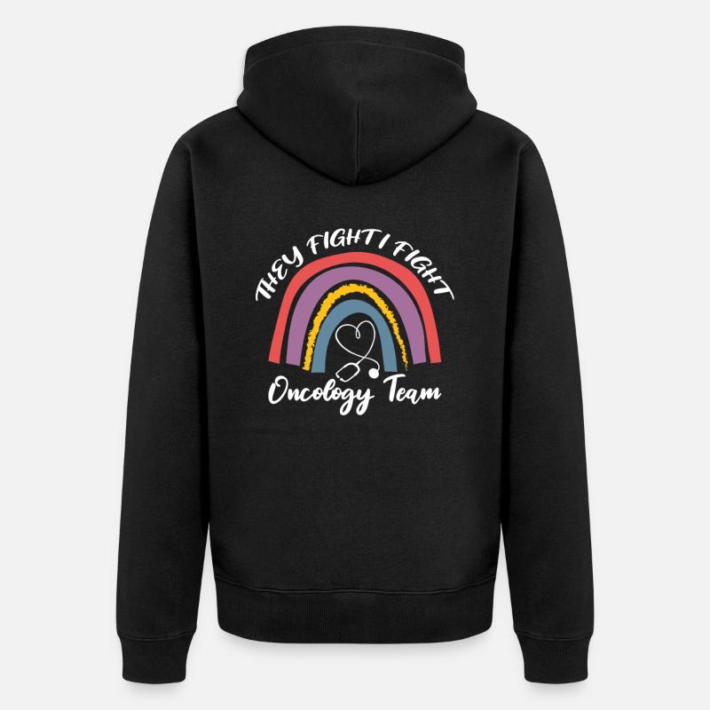 Infirmière Regenbogen - Veste à capuche bio Premium Unisexe - noir