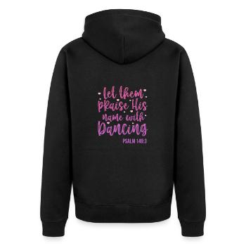 Ballet Ballerine Ballet Danseuse Danse Cadeau - Veste à capuche bio Premium Unisexe - noir - Dos - Nico (187cm)