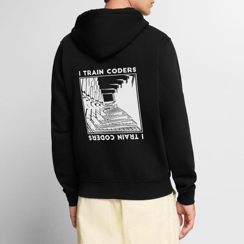Developer Coder Programmer Calculator Unisex Premium Organic Zip Hoodie
