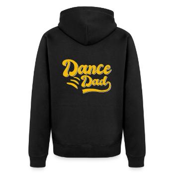Cadeau Dancing Papa - Veste à capuche bio Premium Unisexe - noir - Dos - Nico (187cm)