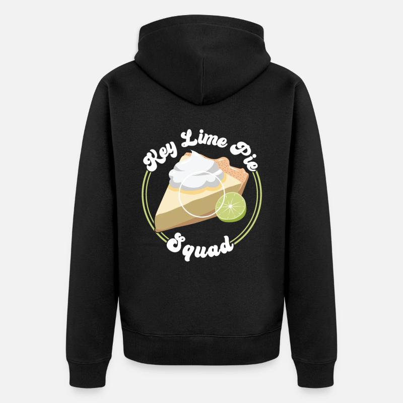 Key Lime Pie Squad - Veste à capuche bio Premium Unisexe - noir