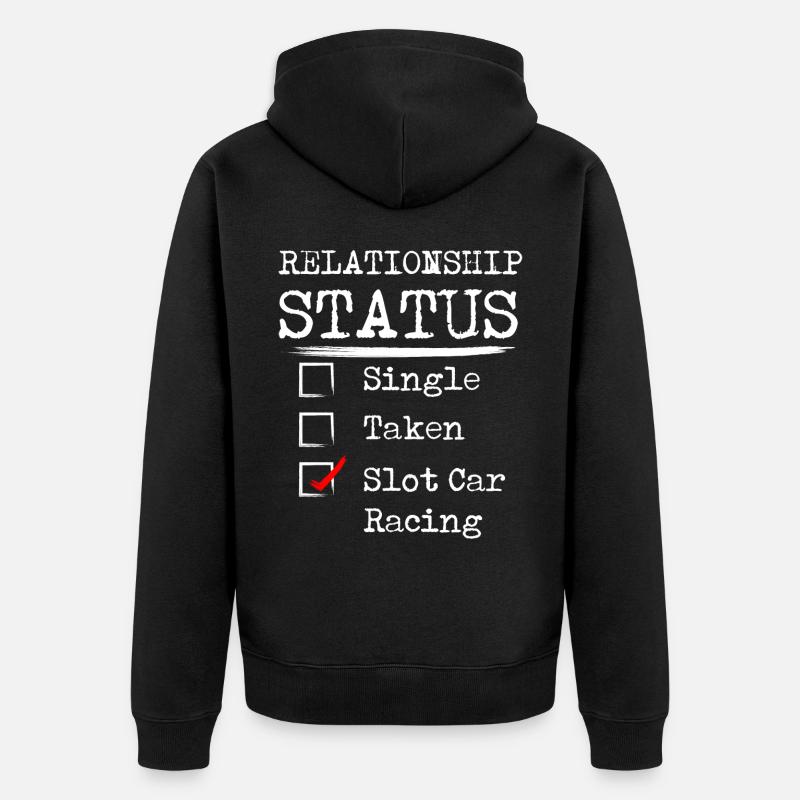 Course de voitures à sous - Veste à capuche bio Premium Unisexe - noir
