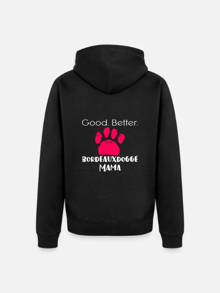 Dogue de Bordeaux - Veste à capuche bio Premium Unisexe - noir