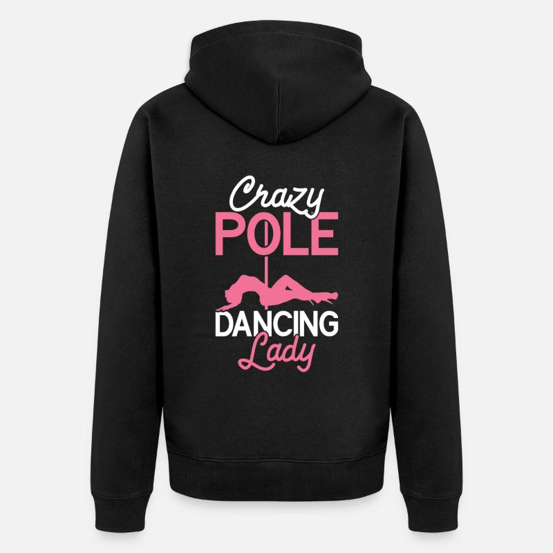 Pole Dance - Veste à capuche bio Premium Unisexe - noir