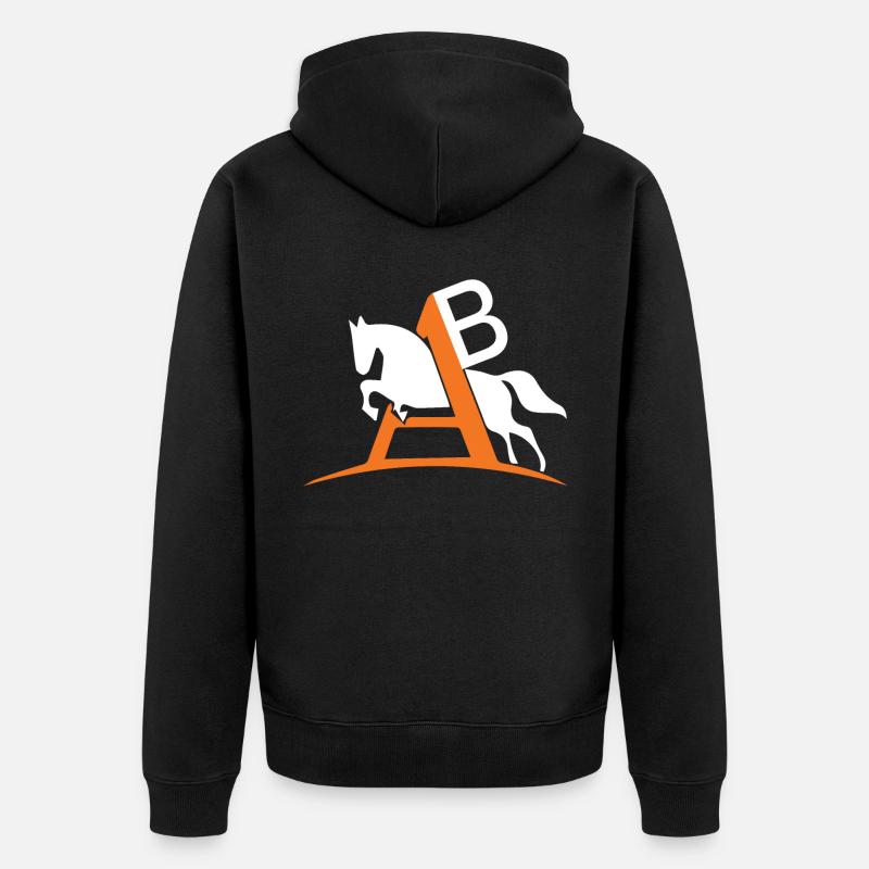 De cheval - - Veste à capuche bio Premium Unisexe - noir