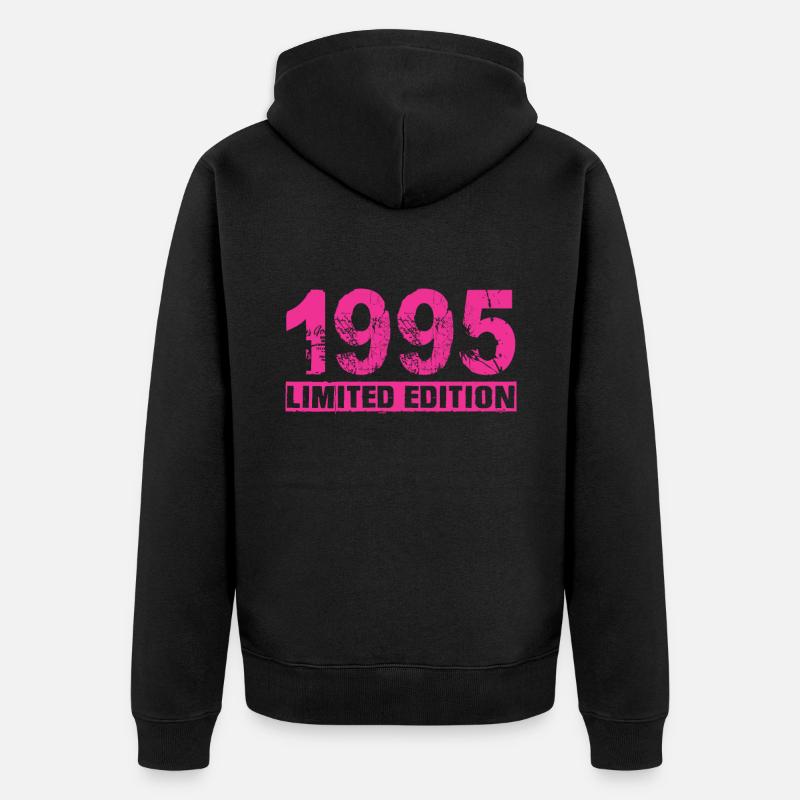 Édition limitée 1995 - Veste à capuche bio Premium Unisexe - noir