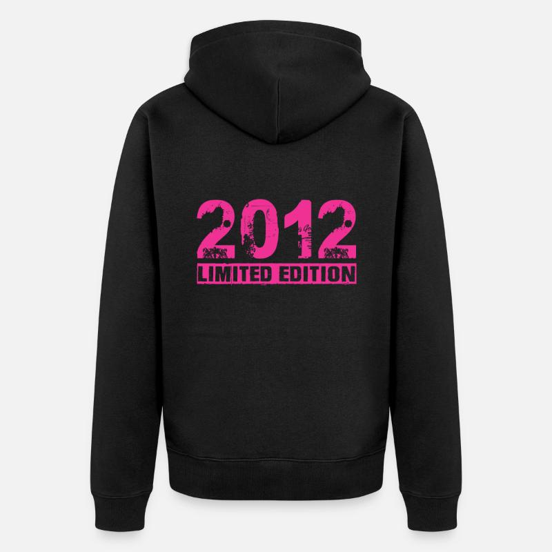Édition Limitée 2012 - Veste à capuche bio Premium Unisexe - noir