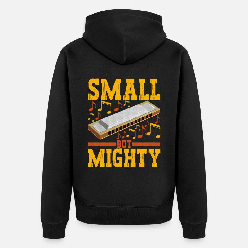 Harmonica Harmonica - Veste à capuche bio Premium Unisexe - noir