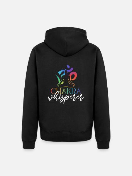 Reiki Praktiker Chakraheilung - Unisex Premium Bio Zip Hoodie - Schwarz