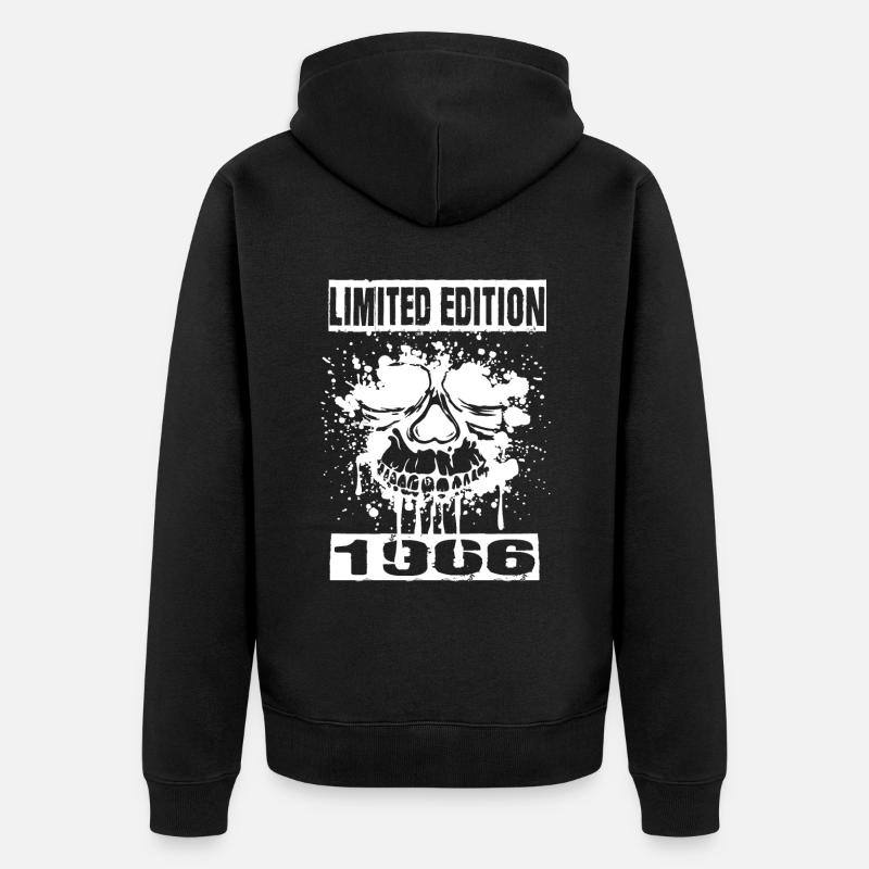 Édition limitée 1966 - Veste à capuche bio Premium Unisexe - noir