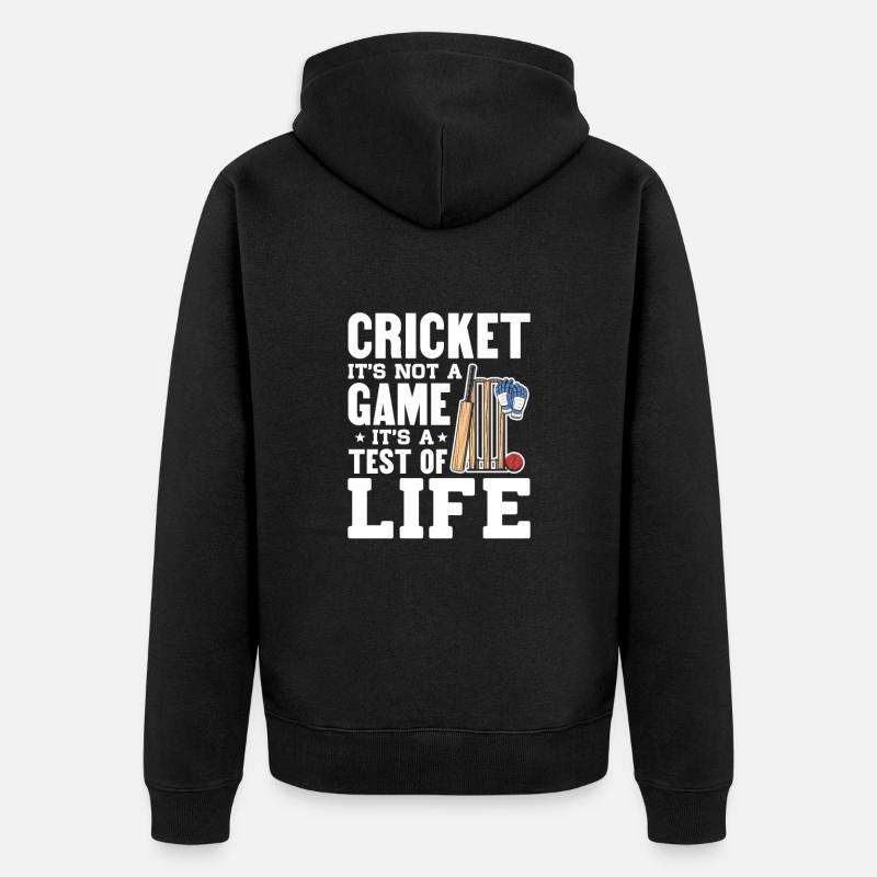 grillon - Veste à capuche bio Premium Unisexe - noir