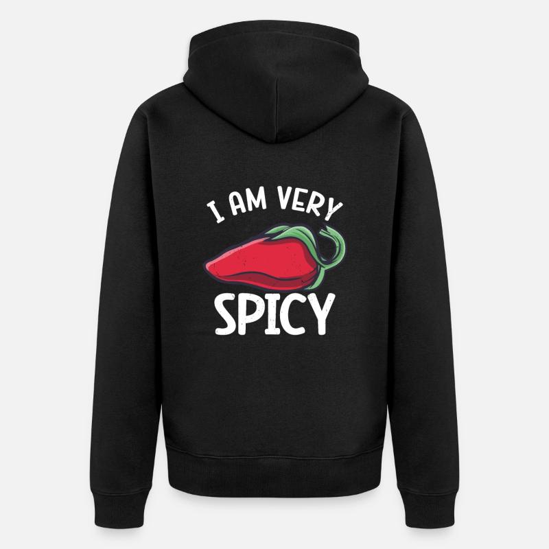 Piment - Veste à capuche bio Premium Unisexe - noir