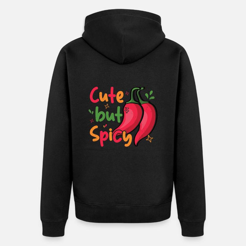 Piment - Veste à capuche bio Premium Unisexe - noir