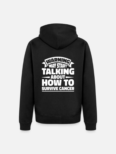 Nurse Humor - Unisex Premium Organic Zip Hoodie - black