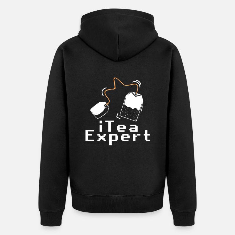 Itea-Experte Computer Software Programmierer - Unisex Premium Bio Zip Hoodie - Schwarz