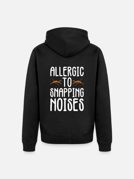 Stabspringer Und Stabhochsprung - Unisex Premium Organic Zip Hoodie - black