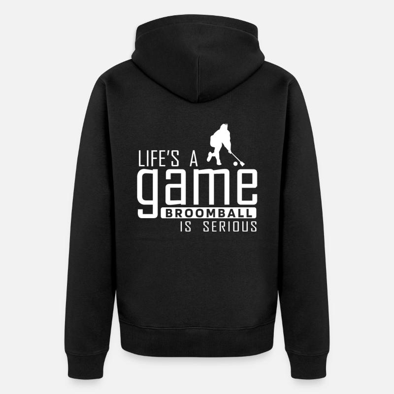 Broadway, Musical, Nerd de théâtre - Veste à capuche bio Premium Unisexe - noir