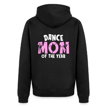 Maman Mère Danse Danse Mère - Veste à capuche bio Premium Unisexe - noir - Dos - Nico (187cm)
