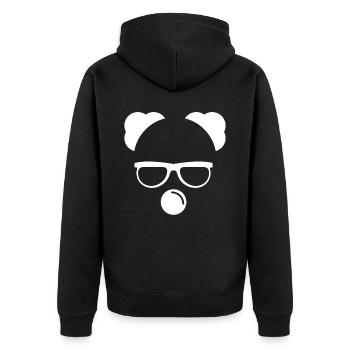 Costume de Clown Carnaval Carnaval - Veste à capuche bio Premium Unisexe - noir - Dos - Nico (187cm)