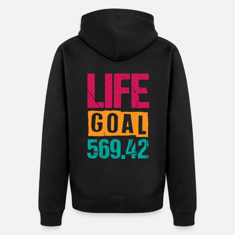 Codeur médical, programmeur - Veste à capuche bio Premium Unisexe - noir